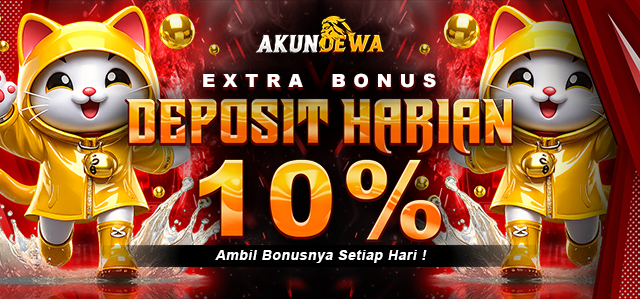 DEPOSIT HARIAN 10%